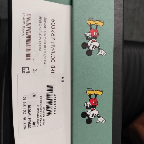 Guccix Disney Fur Princetown Mules - Picture 7 of 11